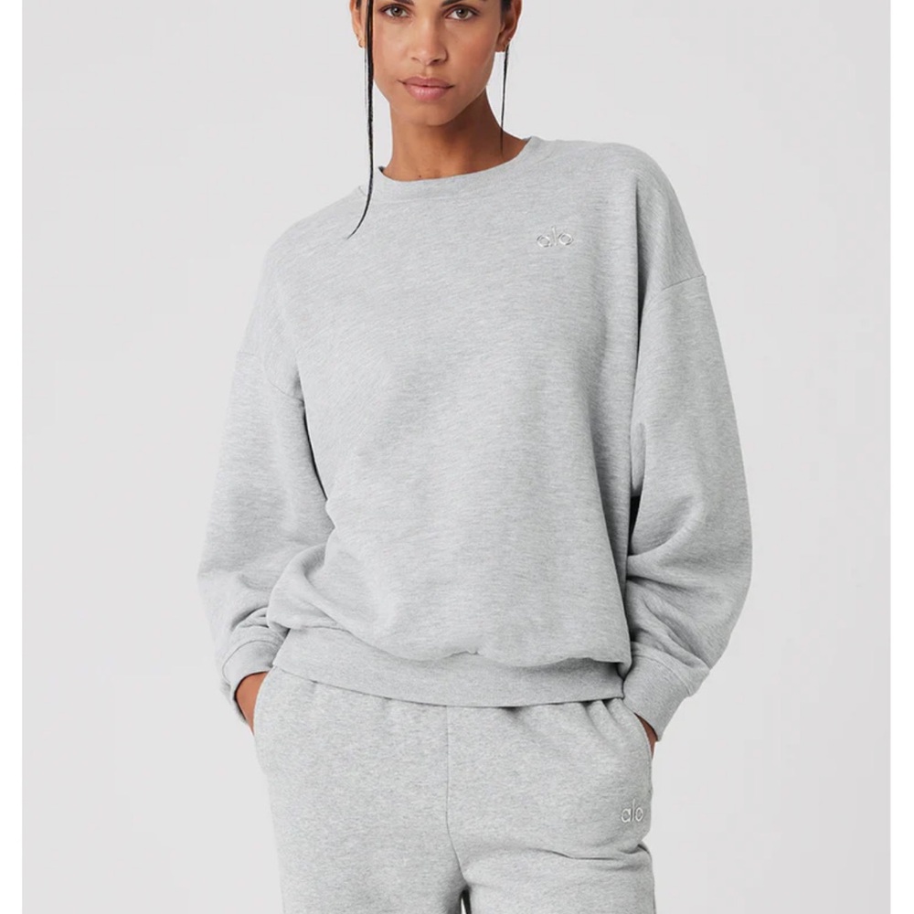 ALO Grey Accolade Sweatshirt
